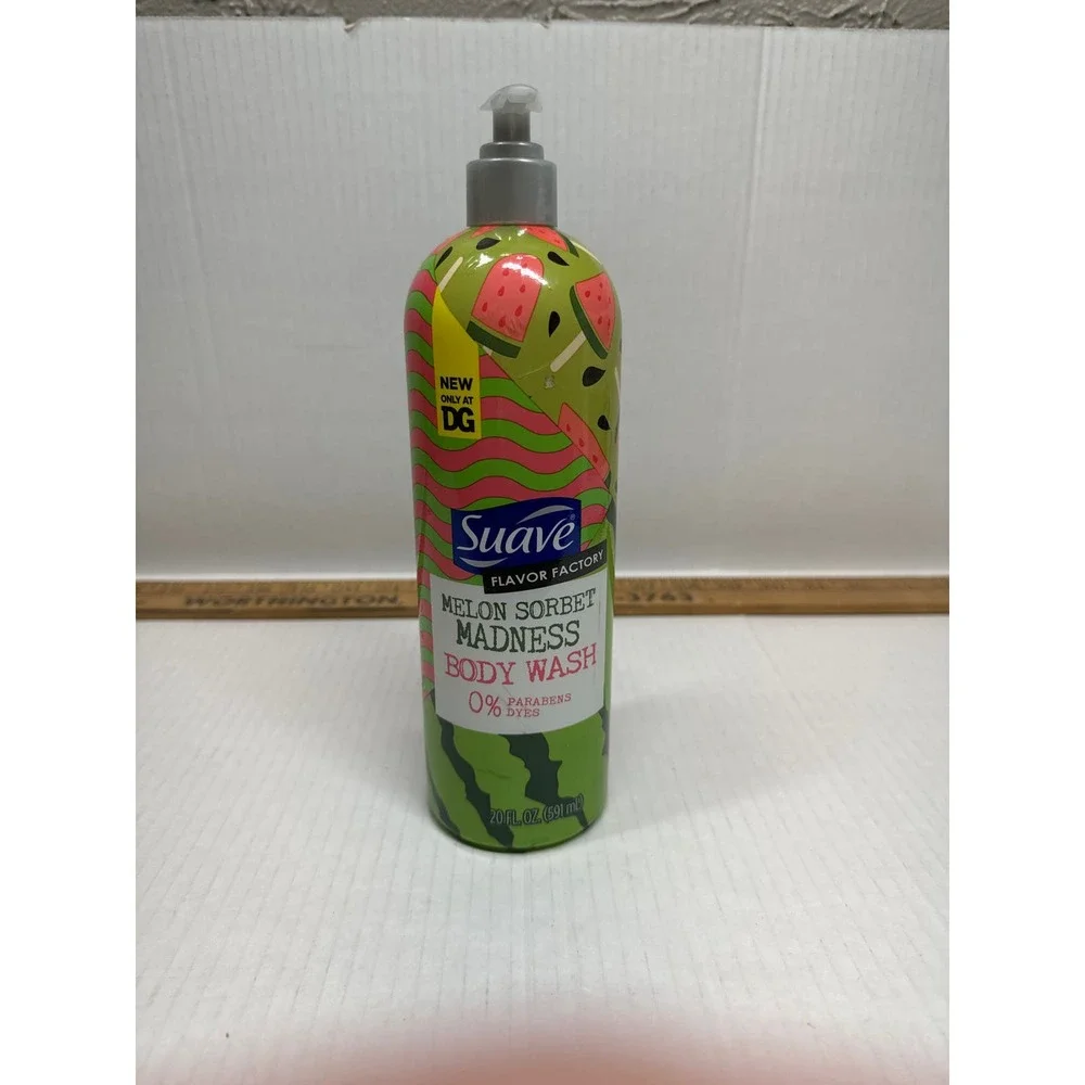 Suave Flavor Factory Melon Sorbet Madness Body Wash 20 Oz‎